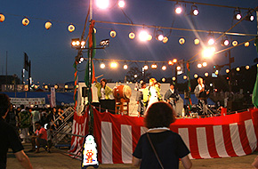 茨木フェスティバル会場風景